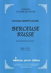 PARTITION BERCEUSE RUSSE (CLARINETTE)