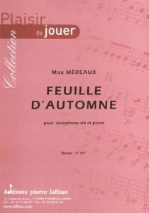 PARTITION FEUILLE DAUTOMNE (SAX Sib)