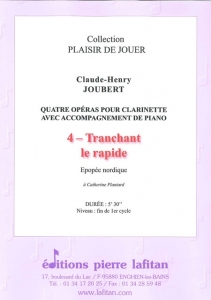 PARTITION QUATRE OPRAS - 4. TRANCHANT LE RAPIDE