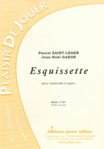 PARTITION ESQUISSETTE (VIOLONCELLE)