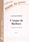 PARTITION LORGUE DE BARBERY