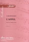 PARTITION L’APPEL (CLARINETTE)