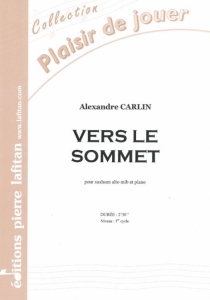 PARTITION VERS LE SOMMET (SAXHORN ALTO)