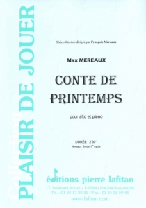 PARTITION CONTE DE PRINTEMPS (ALTO)