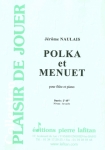 PARTITION POLKA ET MENUET (FLTE)