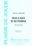 PARTITION BALLADE DAUTOMNE