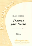 PARTITION CHANSON POUR SUZON (SAX ALTO)