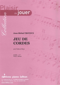 PARTITION JEU DE CORDES (VIOLON)