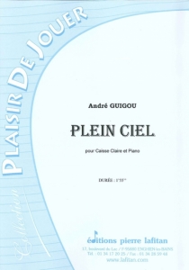 PARTITION PLEIN CIEL (CAISSE CLAIRE)