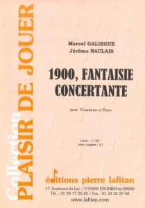 PARTITION 1900, FANTAISIE CONCERTANTE