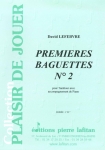 PARTITION PREMIERES BAGUETTES N°2 (TAMBOUR)