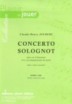 PARTITION CONCERTO SOLOGNOT (COR DHARMONIE)