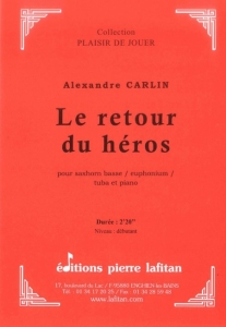 PARTITION LE RETOUR DU HÉROS (SAXHORN BASSE)