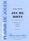 PARTITION JEU DE MOTS (TROMBONE)
