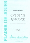 PARTITION UNE PETITE ROMANCE (SAXHORN BASSE)