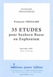 RECUEIL 35 ETUDES POUR SAXHORN BASSE OU EUPHONIUM