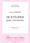 RECUEIL 28 ETUDES POUR CLARINETTE