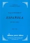 PARTITION ESPANOLA (FLTE)