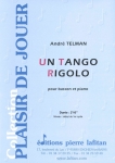 PARTITION UN TANGO RIGOLO (BASSON)