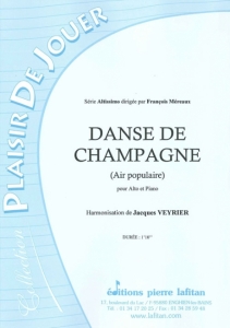 PARTITION DANSE DE CHAMPAGNE