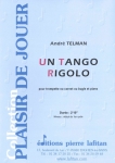 PARTITION UN TANGO RIGOLO (TROMPETTE)