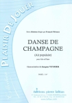 PARTITION DANSE DE CHAMPAGNE