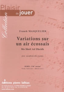 PARTITION VARIATIONS SUR UN AIR COSSAIS (SAX ALTO)