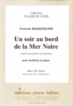 PARTITION UN SOIR AU BORD DE LA MER NOIRE (HAUTBOIS)