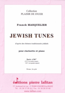PARTITION JEWISH TUNES (CLARINETTE)