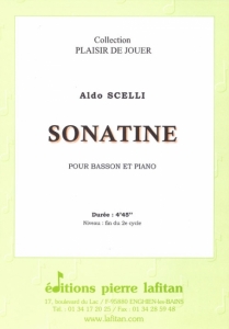 PARTITION SONATINE (BASSON)