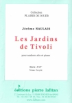 PARTITION LES JARDINS DE TIVOLI (SAXHORN ALTO)