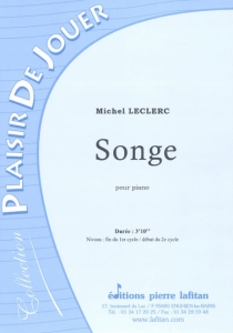 PARTITION SONGE (PIANO)