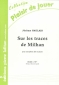 PARTITION SUR LES TRACES DE MILHAN (SAXOPHONE ALTO)