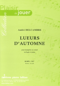 PARTITION LUEURS DAUTOMNE