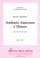PARTITION ANDANTE AMOROSO E DANZA