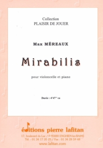PARTITION MIRABILIS (VIOLONCELLE)