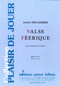 PARTITION VALSE FERIQUE (SAXOPHONE ALTO)