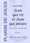 PARTITION JEAN QUI RIT ET JEAN QUI PLEURE