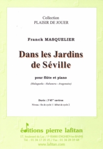 PARTITION DANS LES JARDINS DE SVILLE (FLTE)