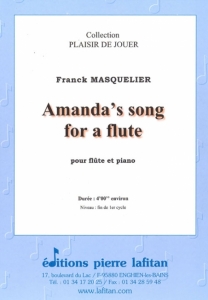 PARTITION AMANDAS SONG FOR A FLTE