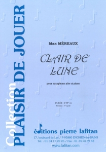 PARTITION CLAIR DE LUNE (SAX ALTO)