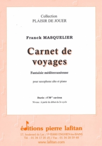 PARTITION CARNET DE VOYAGES (SAX ALTO)
