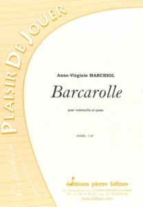 PARTITION BARCAROLLE (VIOLONCELLE)