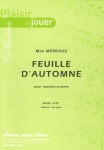 PARTITION FEUILLE DAUTOMNE (HAUTBOIS)