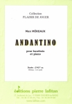 PARTITION ANDANTINO (HAUTBOIS)