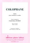 Colophane : un opéra de Claude-Henry Joubert